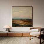 Abstract 1151 Canvas Art 60 x 60 cm / Black