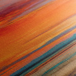Abstract 1154 Canvas Art 16" x 16" / 40 x 40 cm / Black