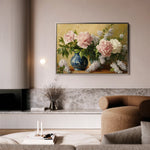 Floral 1154 Canvas Art 18" x 24" / 45 x 60 cm / Black