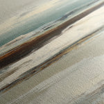 Abstract 1157 Canvas Art 16" x 16" / 40 x 40 cm / Black