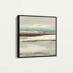 Abstract 1157 Canvas Art 60 x 60 cm / Black
