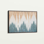 Abstract 116 Canvas Art 18" x 24" / 45 x 60 cm / Black