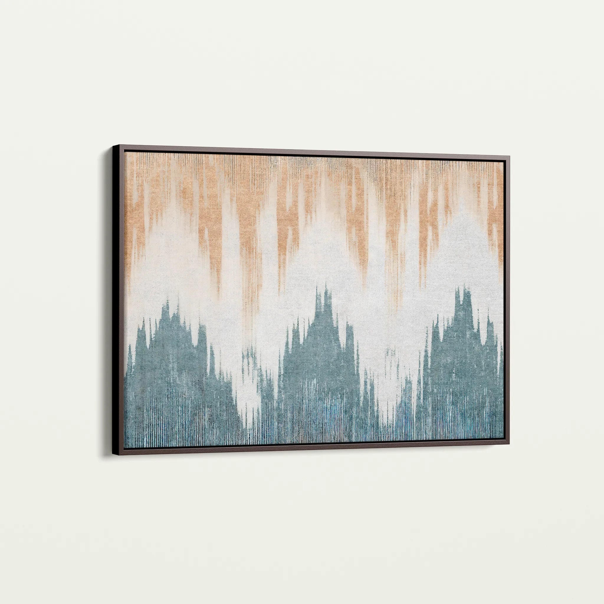 Abstract 116 Canvas Art 18" x 24" / 45 x 60 cm / Black
