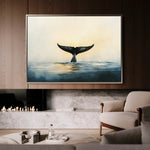 Animals 116 Canvas Art 18" x 24" / 45 x 60 cm / Black