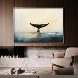 Animals 116 Canvas Art 18" x 24" / 45 x 60 cm / Black