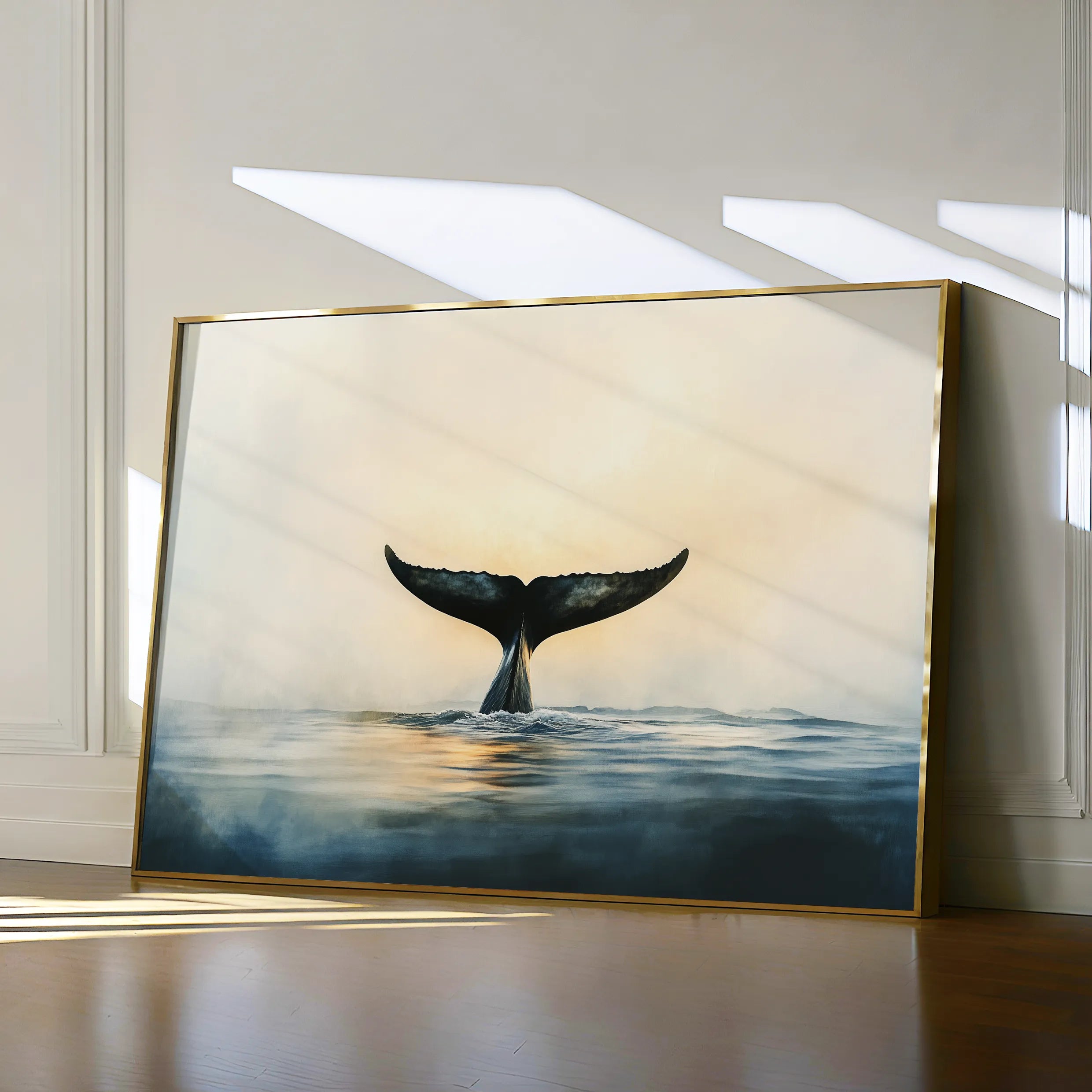 Animals 116 Canvas Art 18" x 24" / 45 x 60 cm / Black