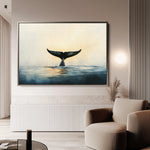 Animals 116 Canvas Art 18" x 24" / 45 x 60 cm / Black