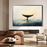 Animals 116 Canvas Art 18" x 24" / 45 x 60 cm / Black