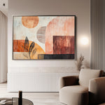 Boho 116 Canvas Art 18" x 24" / 45 x 60 cm / Black