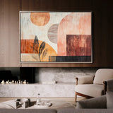 Boho 116 Canvas Art 18" x 24" / 45 x 60 cm / Black