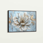 Floral 116 Canvas Art 18" x 24" / 45 x 60 cm / Black