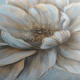 Floral 116 Canvas Art 18" x 24" / 45 x 60 cm / Black
