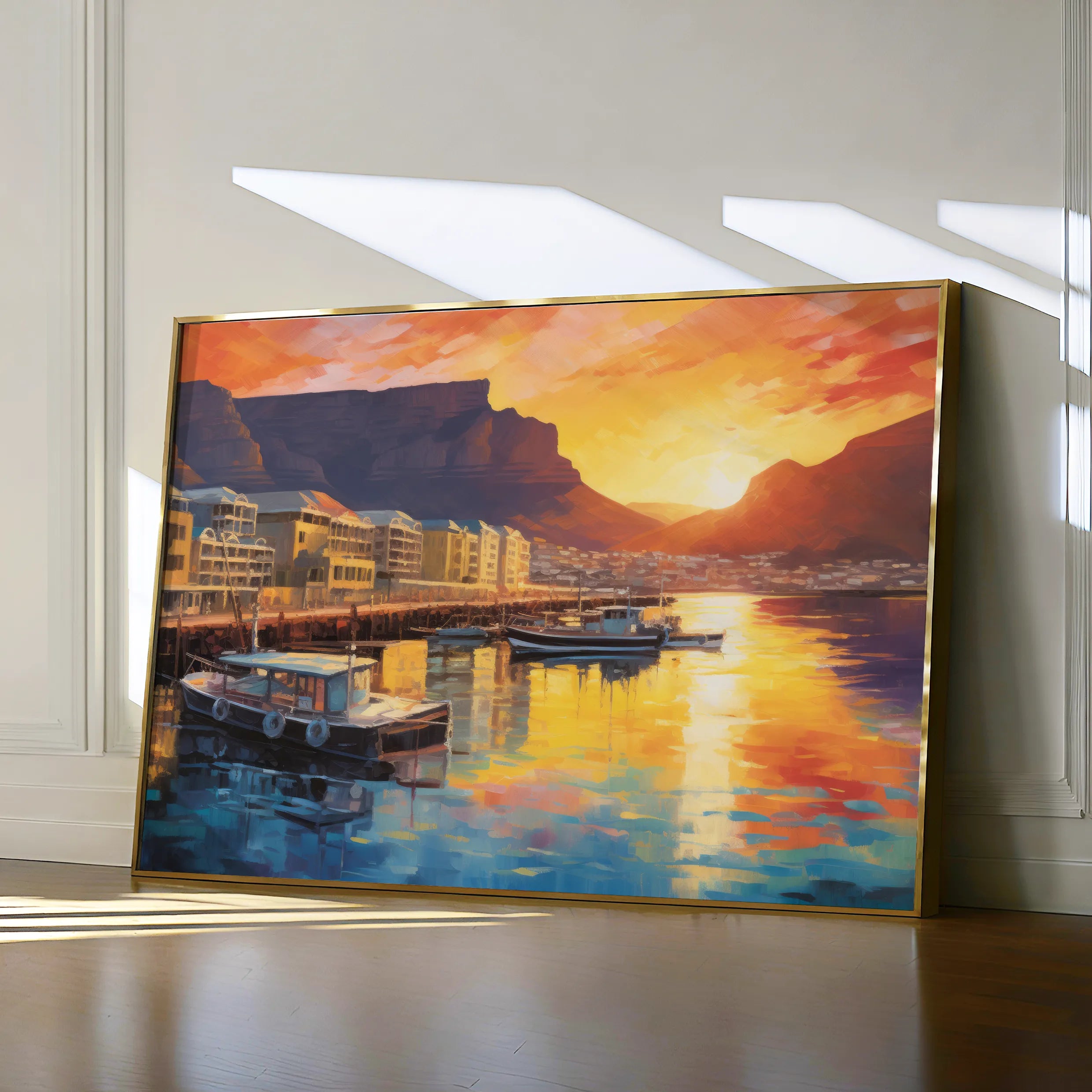 Landscape 116 Canvas Art 18" x 24" / 45 x 60 cm / Black