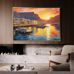 Landscape 116 Canvas Art 18" x 24" / 45 x 60 cm / Black