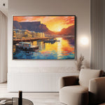 Landscape 116 Canvas Art 18" x 24" / 45 x 60 cm / Black