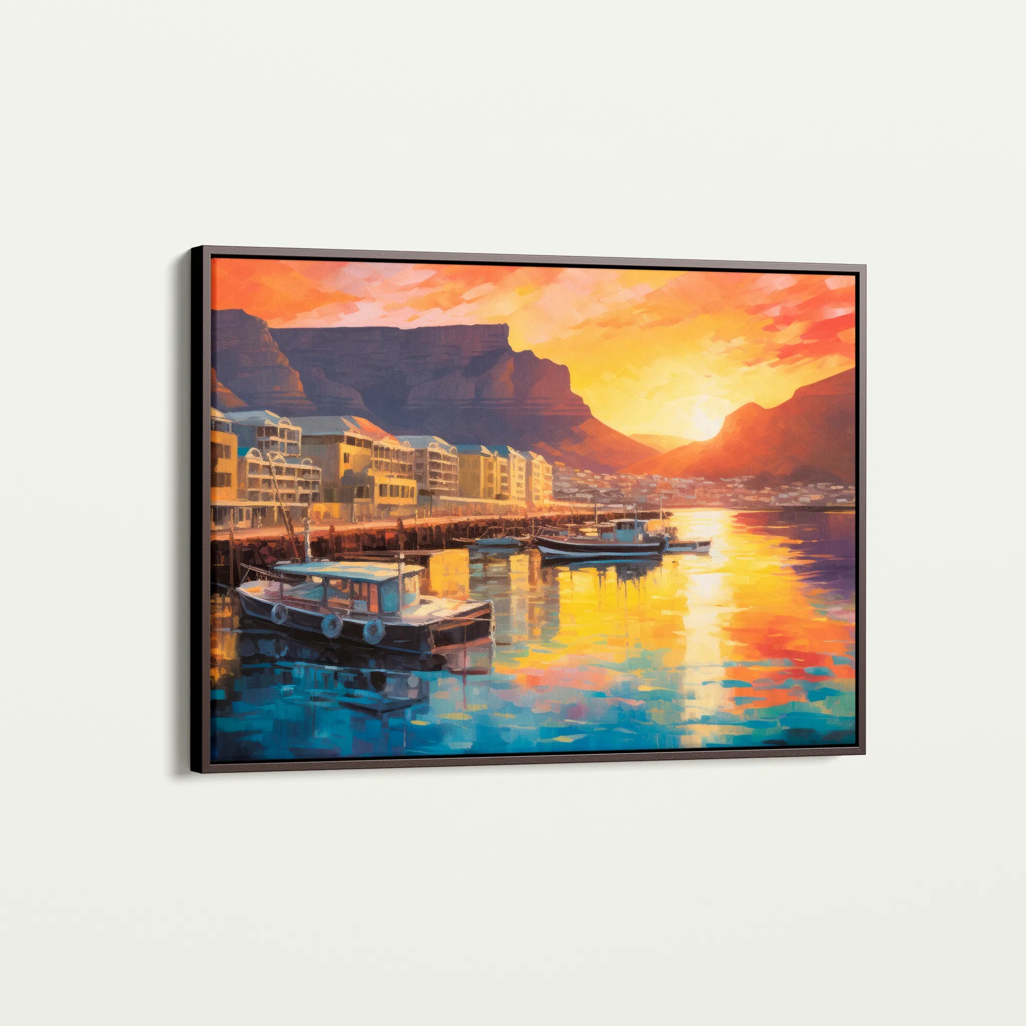 Landscape 116 Canvas Art 18" x 24" / 45 x 60 cm / Black
