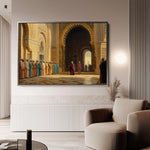 Orientalist 116 Canvas Art 18" x 24" / 45 x 60 cm / Black