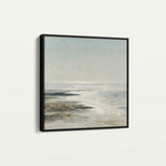 Abstract 1160 Canvas Art 16" x 16" / 40 x 40 cm / Black