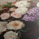 Floral 1160 Canvas Art 18" x 24" / 45 x 60 cm / Black