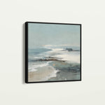 Abstract 1161 Canvas Art 16" x 16" / 40 x 40 cm / Black