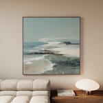 Abstract 1161 Canvas Art 60 x 60 cm / Black