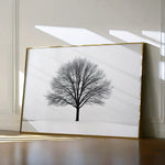 Floral 1161 Canvas Art 18" x 24" / 45 x 60 cm / Black