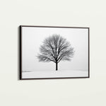Floral 1161 Canvas Art 18" x 24" / 45 x 60 cm / Black