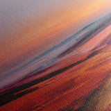 Abstract 1162 Canvas Art 16" x 16" / 40 x 40 cm / Black