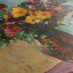 Floral 1162 Canvas Art 18" x 24" / 45 x 60 cm / Black