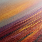 Abstract 1163 Canvas Art 16" x 16" / 40 x 40 cm / Black