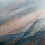 Abstract 1164 Canvas Art 16" x 16" / 40 x 40 cm / Black