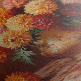 Floral 1164 Canvas Art 18" x 24" / 45 x 60 cm / Black