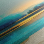 Abstract 1166 Canvas Art 16" x 16" / 40 x 40 cm / Black