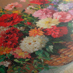 Floral 1166 Canvas Art 18" x 24" / 45 x 60 cm / Black