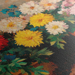 Floral 1167 Canvas Art 18" x 24" / 45 x 60 cm / Black
