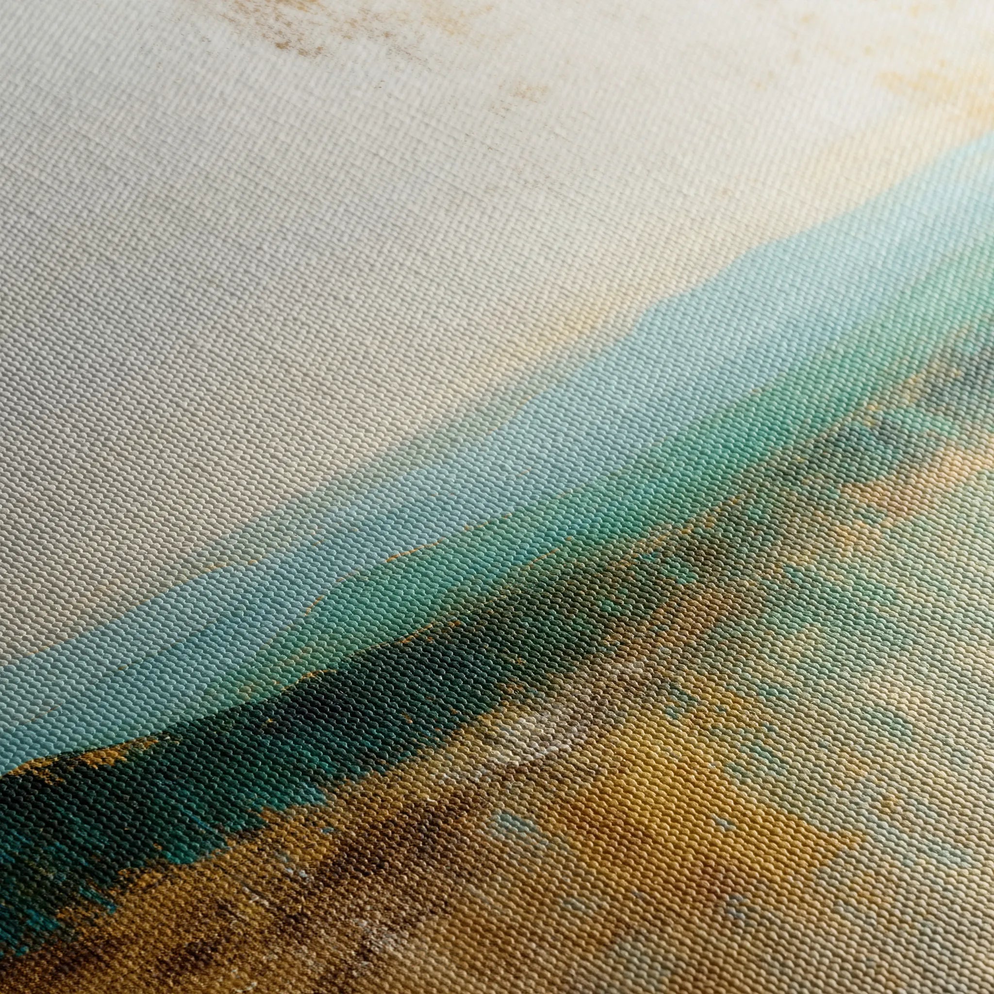 Abstract 1168 Canvas Art 16" x 16" / 40 x 40 cm / Black