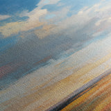 Abstract 1169 Canvas Art 16" x 16" / 40 x 40 cm / Black
