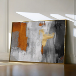 Abstract 117 Canvas Art 60 x 40 cm / Black