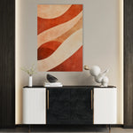 Boho 117 Canvas Art 18" x 24" / 45 x 60 cm / Black