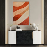 Boho 117 Canvas Art 18" x 24" / 45 x 60 cm / Black