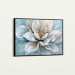 Floral 117 Canvas Art 18" x 24" / 45 x 60 cm / Black