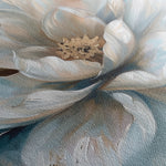 Floral 117 Canvas Art 18" x 24" / 45 x 60 cm / Black