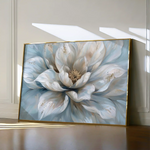 Floral 117 Canvas Art 60 x 40 cm / Black