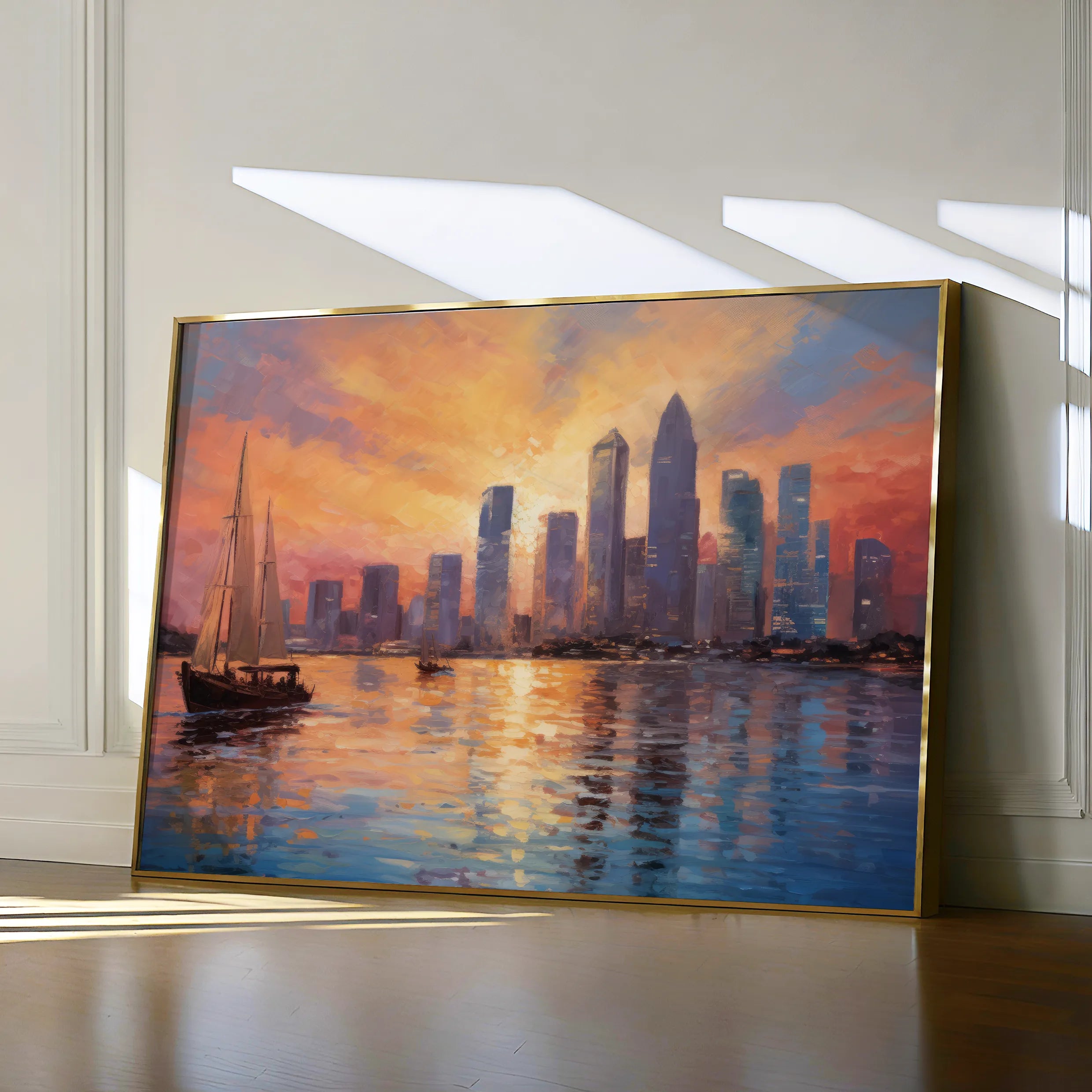 Landscape 117 Canvas Art 18" x 24" / 45 x 60 cm / Black