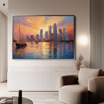 Landscape 117 Canvas Art 18" x 24" / 45 x 60 cm / Black