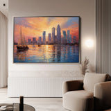 Landscape 117 Canvas Art 18" x 24" / 45 x 60 cm / Black