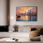 Landscape 117 Canvas Art 18" x 24" / 45 x 60 cm / Black