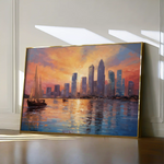 Landscape 117 Canvas Art 60 x 40 cm / Black