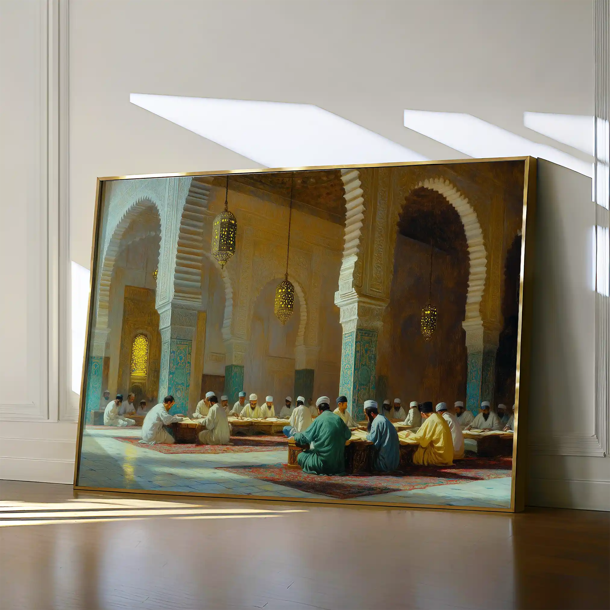 Orientalist 117 Canvas Art 60 x 40 cm / Black