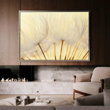 Floral 1171 Canvas Art 18" x 24" / 45 x 60 cm / Black